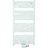 Zehnder Zeno handdoekradiator 118.4x60cm 667watt Staal Wit glans SW138312