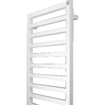 Zehnder Quaro handdoekradiator 140.3x45cm 590watt Staal Wit glans SW130165