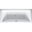 Duravit Starck slimline bad rechthoek 180x80cm duo wit 0297576