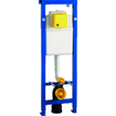 Wisa XS WC element met frontbediening wateraansluiting 16x2 inwendig h112-132xb38xd14-20cm SW87566