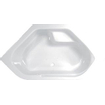 Wisa Anzio bad acryl zeshoekig 145x145x44,5cm wit 0790149