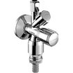 Schell Comfort combi slangwartel hoekregelkraan 1/2 chroom GA79627