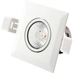 Interlight LED downlight vierkant dimbaar 90mm 9W wit IL DC9S36DCW 4246913