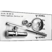 Schell hoekstopkraan met pijpje 3/8x10mm klem chroom 0440264