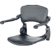 Handicare douchezitting opklapbaar met rug en armleuning antraciet SW66123