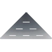 LoooX Corner Shelf hoekplanchet 30x22cm geschikt voor in doucheruimte RVS geborsteld TWEEDEKANS OUT6807