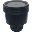 Dyka PP buitenpot met speciedeksel voor D10/15 met onderuitloop 2300010