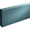 Vasco Carre Plan CPHN2 designradiator dubbel 2200x535mm 2541 watt alu. grijs 7240418