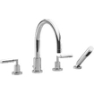 Dornbracht Tara Classic 4-gats badrandkraan chroom 0480405