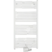 Zehnder Zeno handdoekradiator 150.8x45cm 646watt Staal Wit glans SW48156