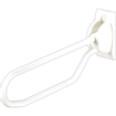 Handicare Linido Toiletsteun B11xL50cm RVS Wit SW114116