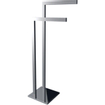 Emco Loft dubbele handdoekhouder staand model chroom SW74533