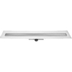 Easy Drain Compact 30 FF zero douchegoot enkele plaat met zijuitloop 6x90cm RVS TWEEDEKANS OUT12519