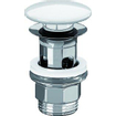 Villeroy en boch push open design afvoerplug 11/4 keramische afdekking wit - OUTLET UDEN STORE35353