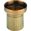 Viega Reservedelen voor sifons plugkoppeling messing 5/4"x32mm vlakdichtend 0500909