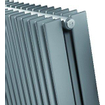 Vasco Tulipa TV2 designradiator verticaal dubbel 2000x1080mm 4485W - aansluiting 1008 wit SW208686