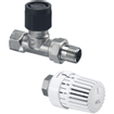 Oventrop RTL retourwaterbegrenzer-set 1/2" recht m. thermostaatknop UNI-RTLH 7505044