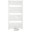 Zehnder Zeno handdoekradiator 150.8x45cm 646watt Staal Wit glans SW48156