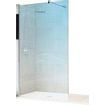 Novellini Giada inloopdouche H 118 120x195cm met muursteun 100cm mat-chroom profiel en helder glas 0988039