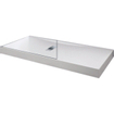 Novellini Ultra flat douchebak acryl rechthoekig met antislip 120x90x12cm incl. poten en sifon wit 0336008