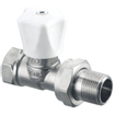 Oventrop HRV radiatorkraan recht verkort 1/2" 7504103