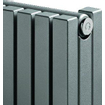 VASCO CARRE Radiator (decor) H180xD8.6xL29.5cm 1097W Staal Jet Black SW139340