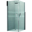 Novellini Giada douchecabine hoekinstap 2G met draaideuren 84/87x195cm wit profiel en helder glas 0334515