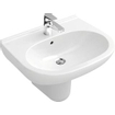 Villeroy en Boch O.novo wastafel 55x45cm zonder overloop 1 kraangat ceramic+ wit 0124137