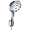 Hansgrohe Raindance Select S PorterS badset met Raind. Select S 120 3jet PowderRain handdouche met wandhouder met Isiflex`B doucheslang 160cm chroom SW204700