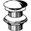 Viega schachtplug voor wastafel zonderoverloop 5/4x60x50mm chroom 0520454