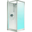 Kinedo Kineprime douchecabine 90x90 met douchebak 15cm en thermostaatkraan helder glas SW30548