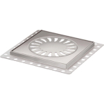 Berg van den renovatieput 146x146x11 mm RVS GA88245