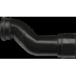 ABU Closetafvoermanchet Kunststof Zwart SW114219