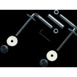 Rezi Bevestigingsgarnituur closetzitting RVS SW114512