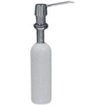 ABU Zeepdispenser H8xB2.8xD27cm diameter: 3cm Inbouw SW113022