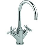 Paffoni Quattro Keukenmengkraan 3/8 inch flexibele slang 1 kraangat Chroom glans SW118984