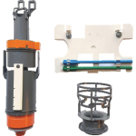 Rezi uitstroommechanisme m. bodemkorf en afdekplaat t.b.v. BB3650 serie SW95159