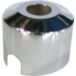 De Beer Kraanrozet H5cm Rond Chroom glans SW111545