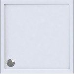 Wisa Maia Douchebak 80x80x5cm afvoer 90mm Vierkant Acryl Wit SW115403