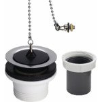 Viega Gootsteenafvoeren Afvoerplug RVS Chroom SW111176