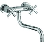 Paffoni Quattro Keukenmengkraan 3/4 inch 1 kraangat Chroom glans SW118983