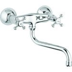 Paffoni Viola Keukenmengkraan 3/4 inch Chroom glans SW119051