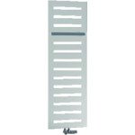 Zehnder Metropolitan Bar handdoekradiator 122.5x40cm 469watt Staal Wit glans SW129918