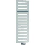 Zehnder Metropolitan Bar handdoekradiator 80.5x40cm 323watt Staal Wit glans SW129915