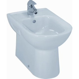 Laufen Pro staand bidet 36x58x40cm 1 kraangat met gesloten zijden keramiek lcc-wit