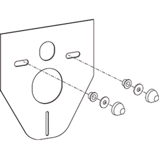 Wisa Geluidsisolatieset Voor Wandcloset En Wandbidet