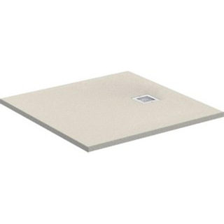 Ideal Standard Ultraflat Solid douchebak vierkant 80x80x3cm zandbeige