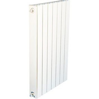 DRL Oscar Radiator (decor) H164.6xD9.3xL48cm 1632W Aluminium Wit