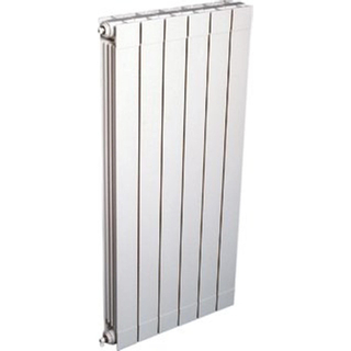 DRL Oscar Radiator (decor) H164.6xD9.3xL72cm 2448W Aluminium Wit