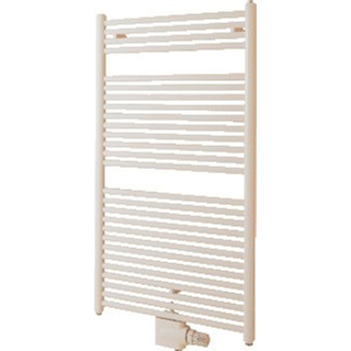 Zehnder Toga handdoekradiator 114.8x75cm 890watt Staal Wit glans